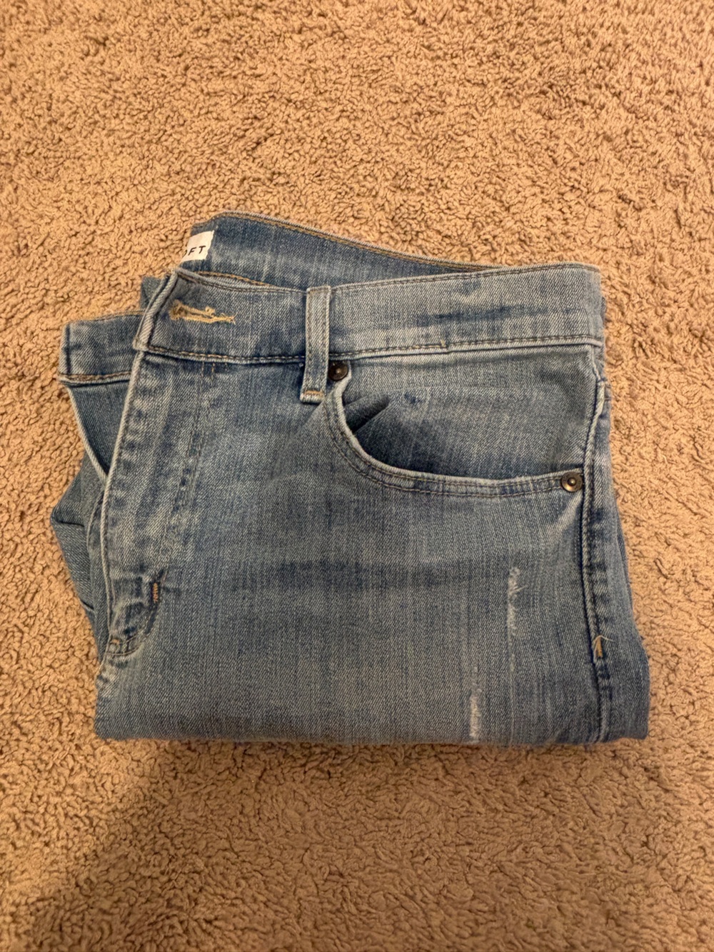 LOFT Light Blue Modern Skinny Jeans